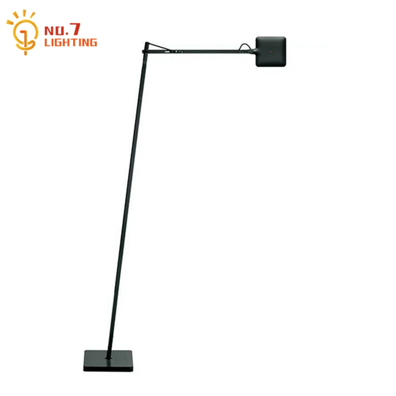 Floor Lamp Arched - Tasarımcı Endüstriyel Salıncak Kolu Zemin Lambası