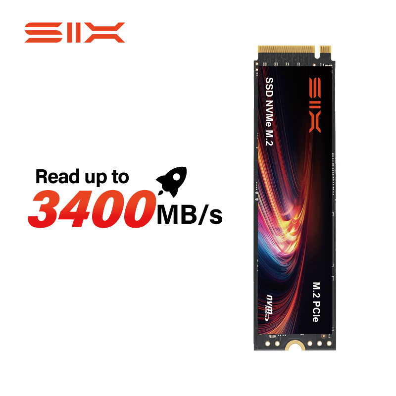Work Office Furniture - SIX X4000 3400MB/s M.2 PCIe 3.0