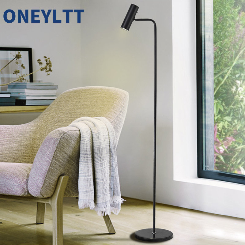 Floor Lamp Arched - Modern LED Kısılabilir Zemin Lambası Altın/Siyah/Beyaz