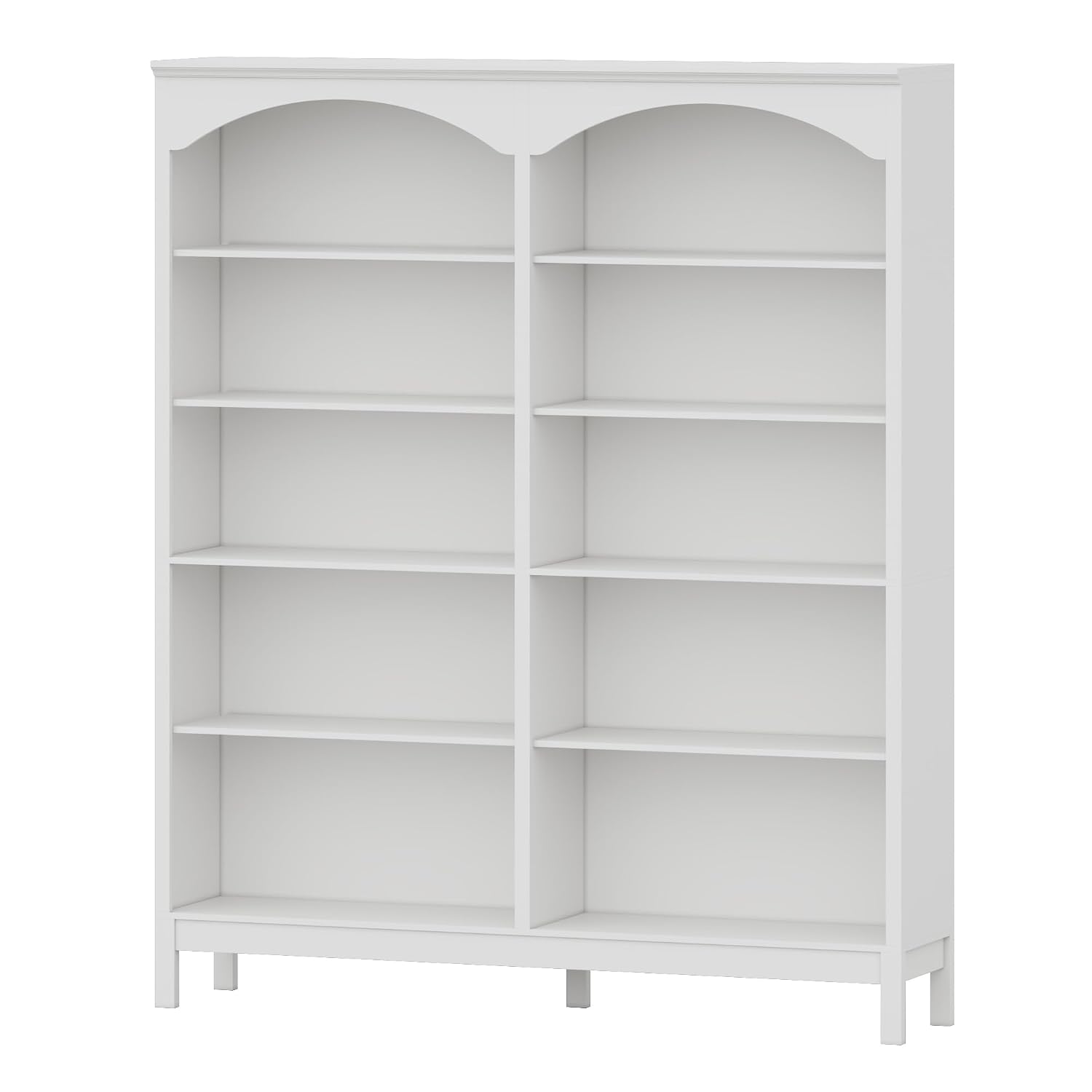 Bookshelf 5 Tier - Kavisli 5 Katmanlı Ahşap Kitaplık 71