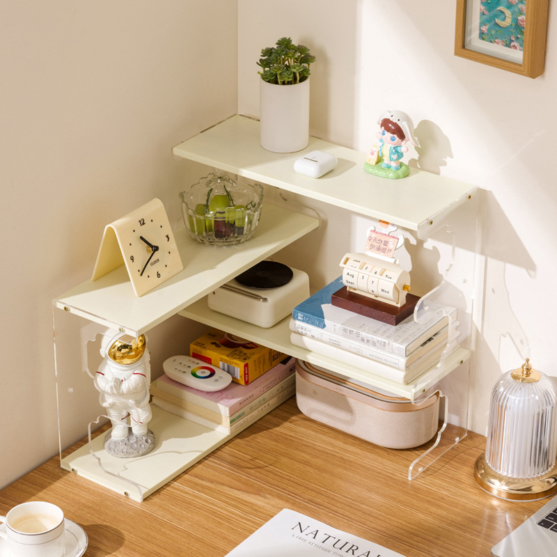 Room Divider Bamboo - Dayanıklı masif ahşap kitaplık Köşe rafı