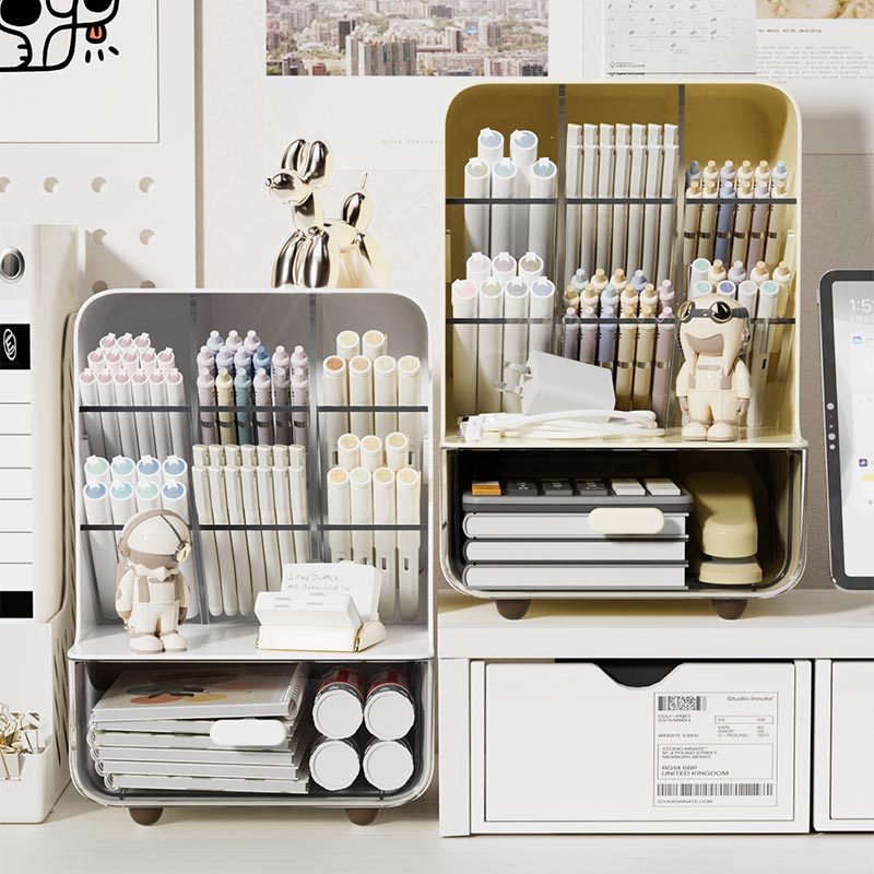 Pegboard Office Organizer - Açılı Yerleştirme Masası Kalemlik, Ofis Malzemeleri