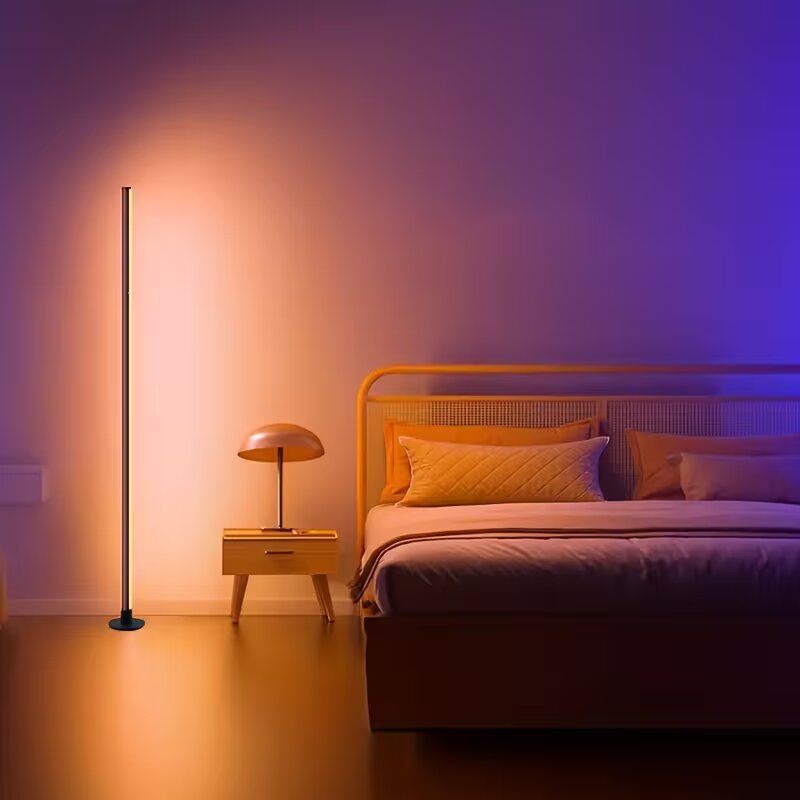 Floor Lamp Arched - RGBIC LED Köşe Lambası, Uygulama Uzaktan
