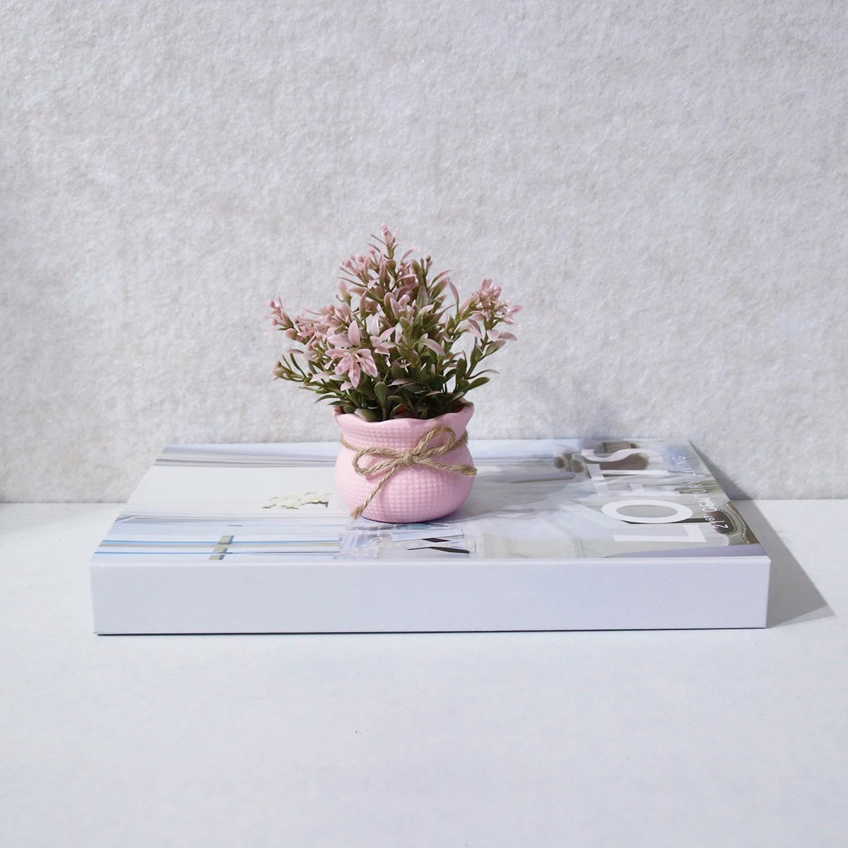 Mini Yapay Pembe Serisi Çiçek  - Office Furniture Brands incelemesi ve fiyatı
