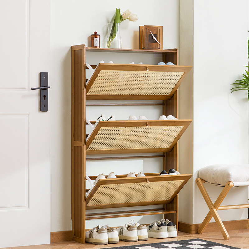 Ev tipi ahşap ayakkabı dolabı, - Room Divider Bamboo incelemesi ve fiyatı