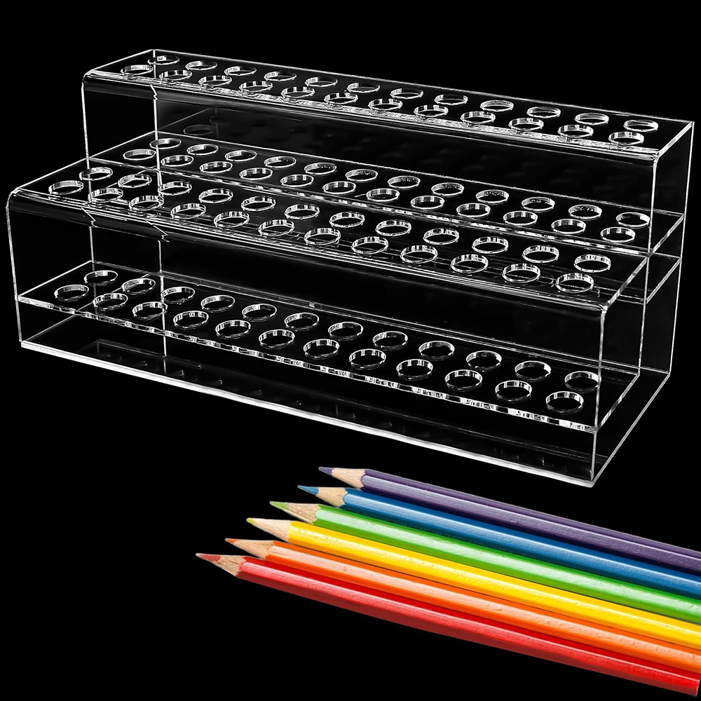 Şeffaf Akrilik kalemlik Depola - Pegboard Office Organizer incelemesi ve fiyatı