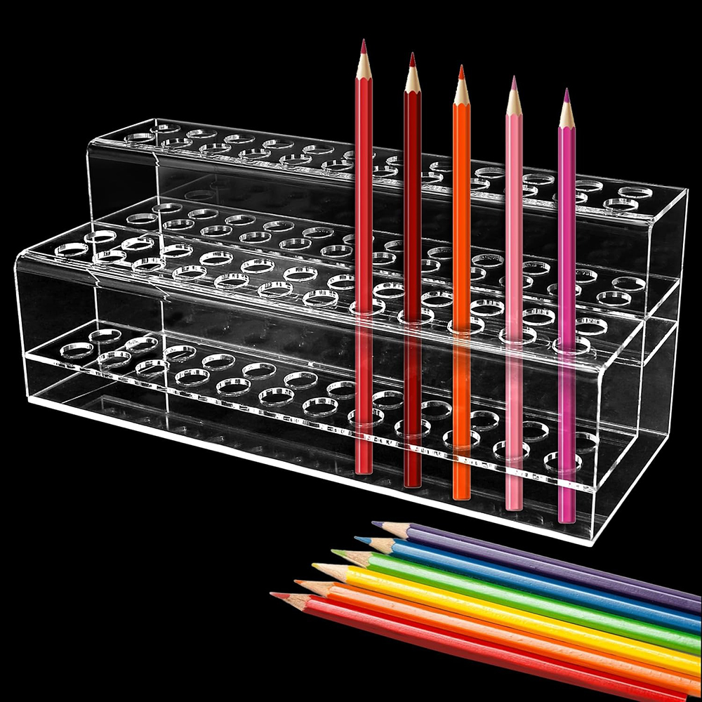 Şeffaf Akrilik kalemlik Depola - Pegboard Office Organizer incelemesi ve fiyatı