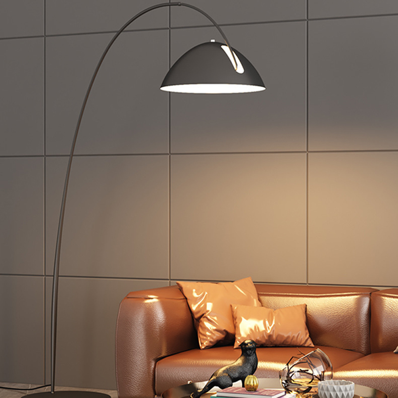 Modern İskandinav Mermer Balık - Floor Lamp Arched incelemesi ve fiyatı