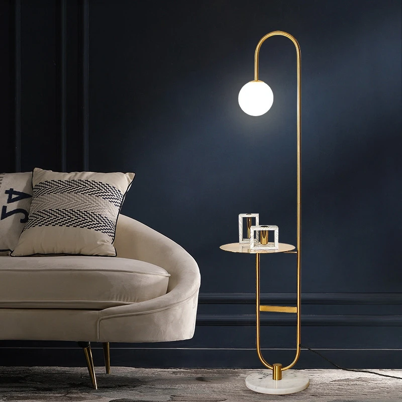 Modern LED zemin lambası altın - Floor Lamp Arched incelemesi ve fiyatı