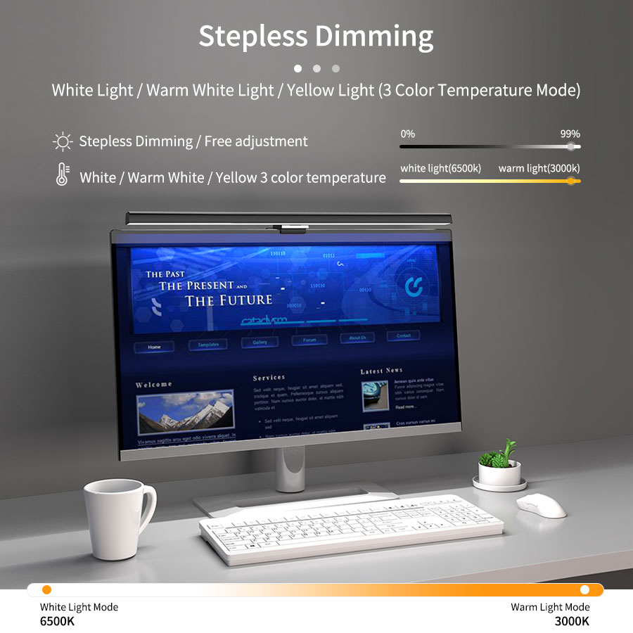50cm LED Monitör Işık Çubuğu E - Office Furniture Brands incelemesi ve fiyatı