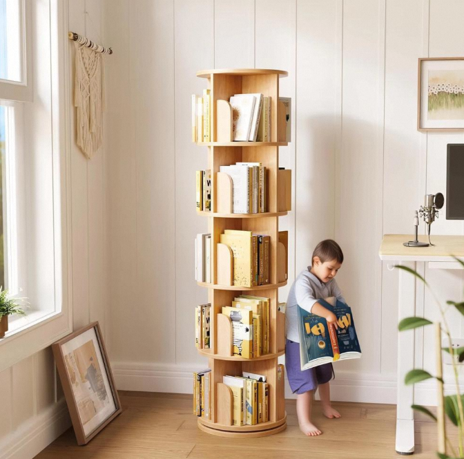 Bebek Dolabı 5 Katlı Yüksek Ra - Bookshelf 5 Tier incelemesi ve fiyatı