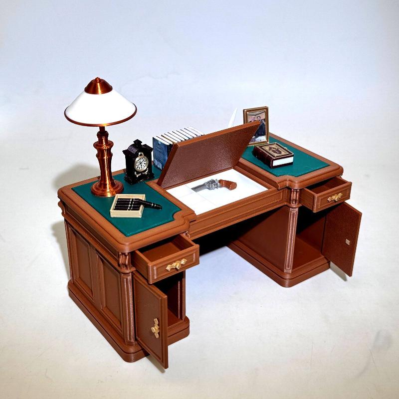 1:12 Ölçekli Dollhouse Mini Vi - Office Furniture Set incelemesi ve fiyatı