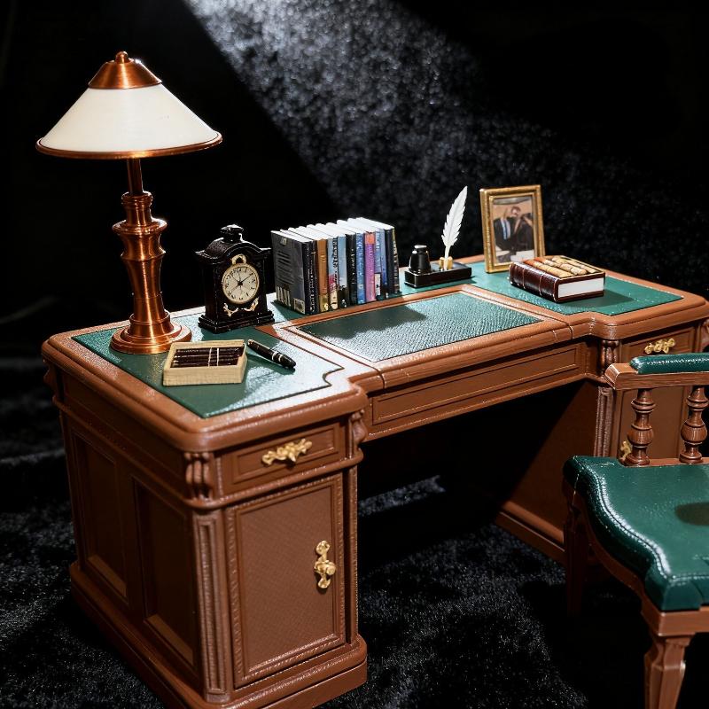 1:12 Ölçekli Dollhouse Mini Vi - Office Furniture Set incelemesi ve fiyatı