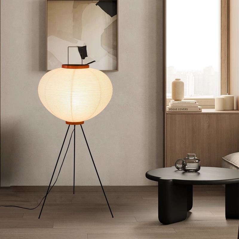 Japon Noguchi Akari Pirinç Kağ - Floor Lamp Arched incelemesi ve fiyatı