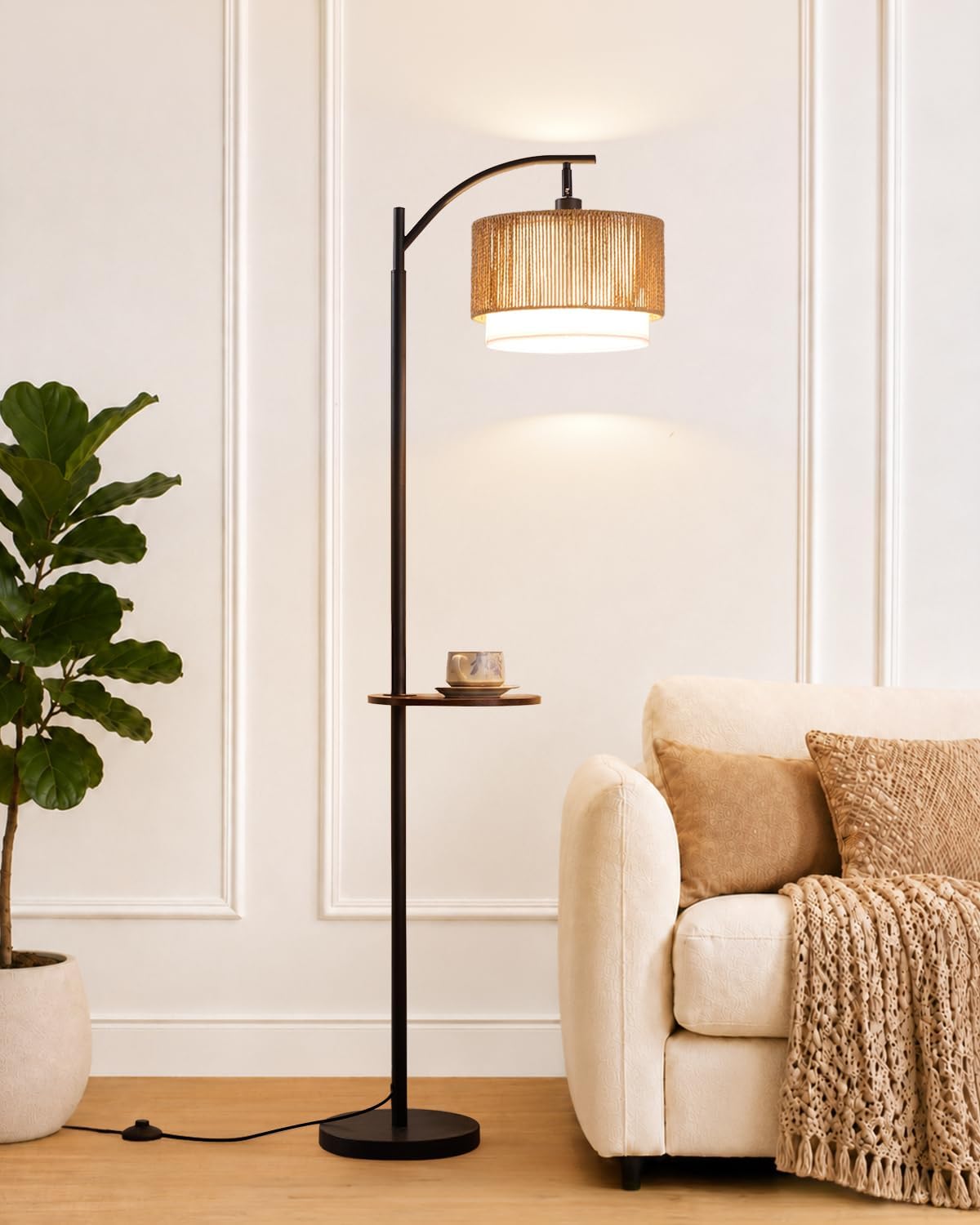 Boho Tarzı Çiftlik Evi Kavisli - Floor Lamp Arched incelemesi ve fiyatı