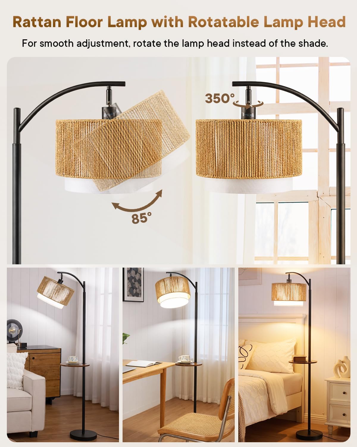 Boho Tarzı Çiftlik Evi Kavisli - Floor Lamp Arched incelemesi ve fiyatı