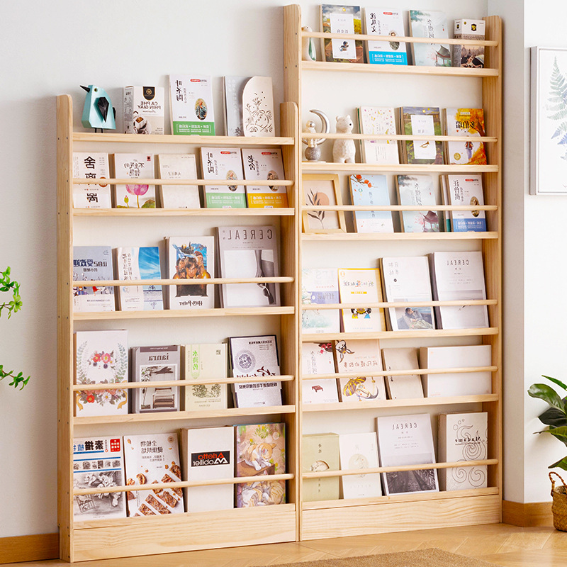 Masif Ahşap Ultra İnce Kitaplı - Bookshelf 5 Tier incelemesi ve fiyatı