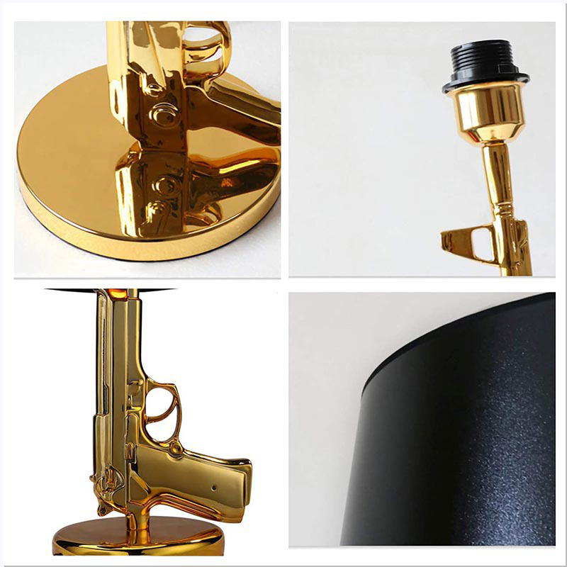 Altın kaplama tabanca masa mas - Floor Lamp Arched incelemesi ve fiyatı