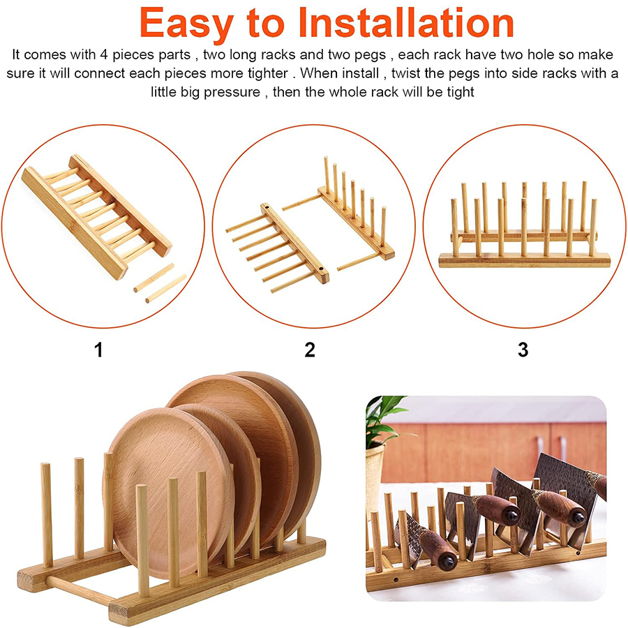 1 adet/2 adet Bambu Bulaşıklık - Room Divider Bamboo incelemesi ve fiyatı