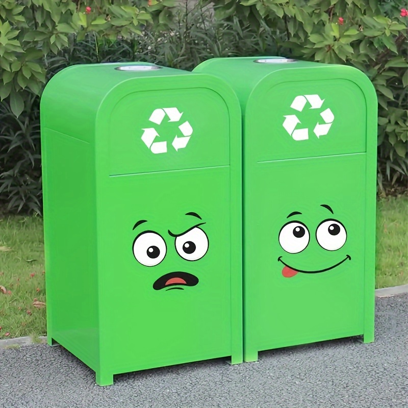 4 adet çöp tenekesi çıkartmala - Office Furniture Recycling incelemesi ve fiyatı