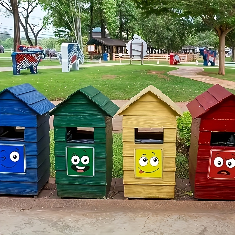 4 adet çöp tenekesi çıkartmala - Office Furniture Recycling incelemesi ve fiyatı